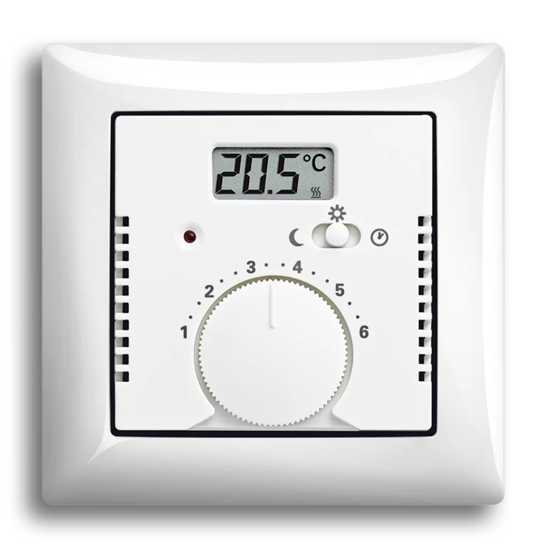 Raumtemperaturregler mit Ist-Wert-Anzeige